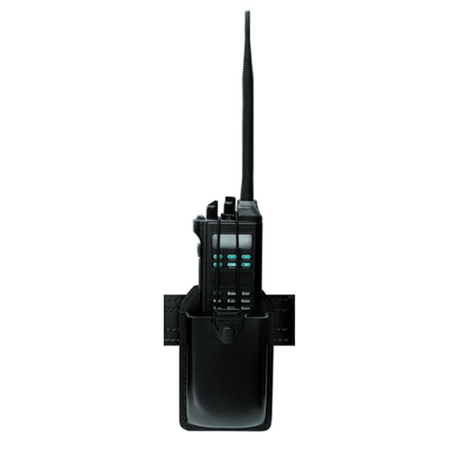 Safariland Model 762 Radio Holder with Swivel Fits Radios 1.5" x 3" x 4.75" Hardshell STX Tactical Black [FC-781602046732]