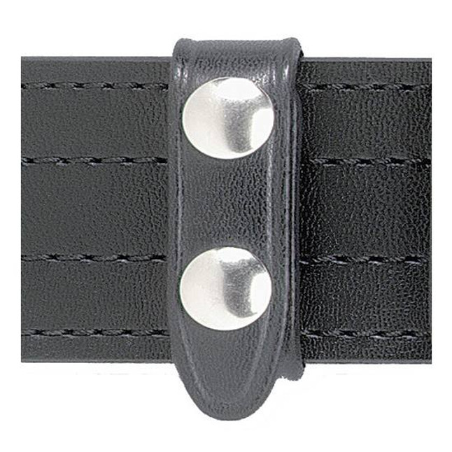 Safariland Model 65 Belt Keeper 4-Pack Two Chrome Snaps Hi-Gloss Black 65-4-9 [FC-781602052351]