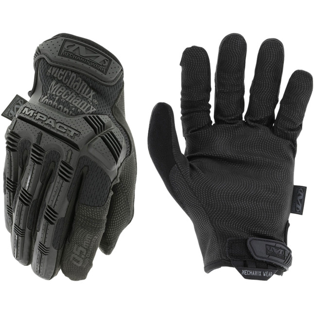 Mechanix Wear M-Pact 0.5mm Covert Gloves Size Small Synthetic Black [FC-781513646427]