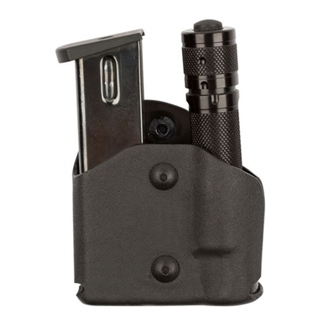Safariland Model 574 Magazine and Light Pouch Right Hand Fits Glock 17/19 Polymer Black [FC-781602609531]