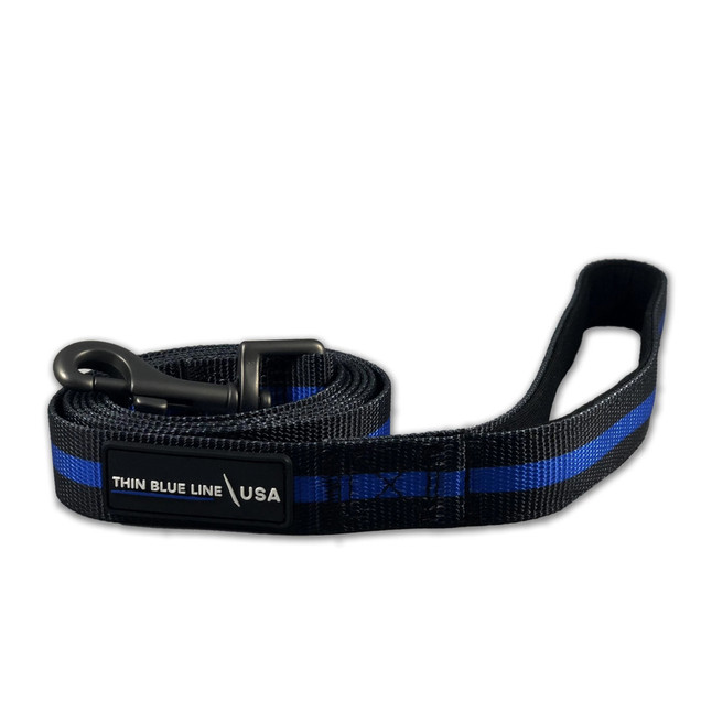 Thin Blue Line Dog Leash Black/Blue [FC-818115020222]
