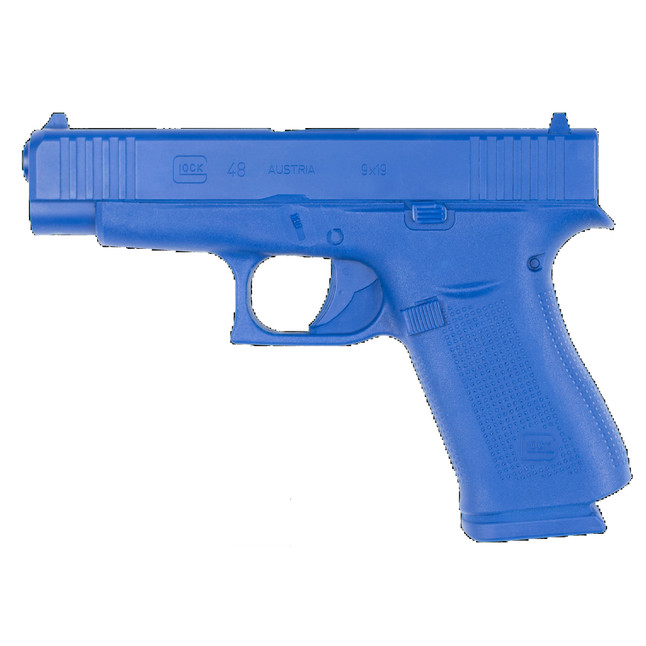 Rings Manufacturing Blue Training Guns Glock-Style G48 Replica Non-Weighted Polymer Blue [FC-FSG48]