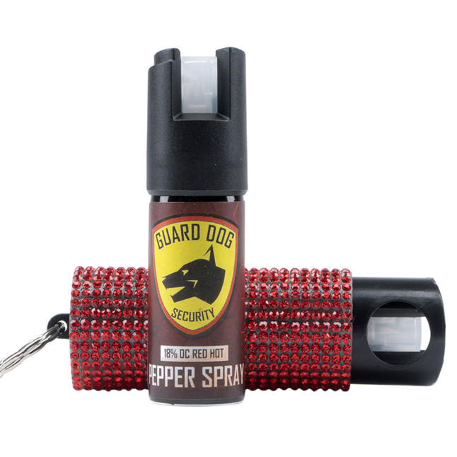 Guard Dog Bling It On Pepper Spray 1/2oz With Key Chain [FC-857107006493]