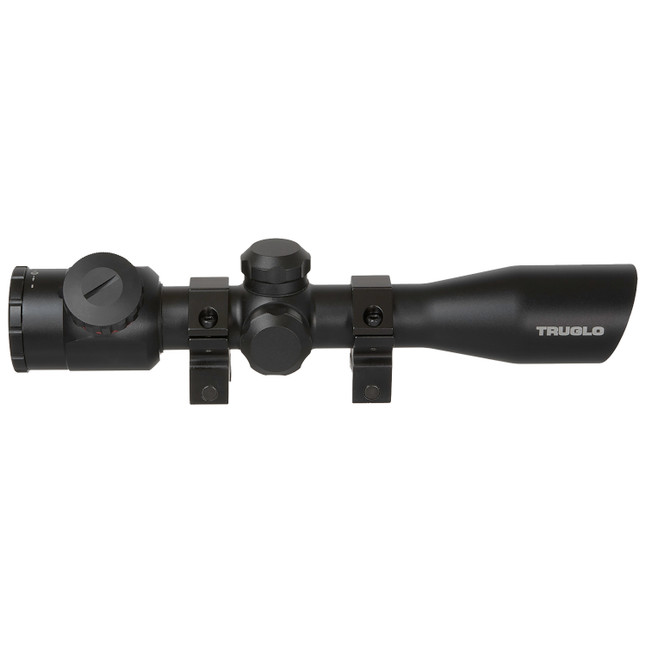 TruGlo 4x32mm Compact Crossbow Scope Illuminated BDC/Rangefinder [FC-788130014844]