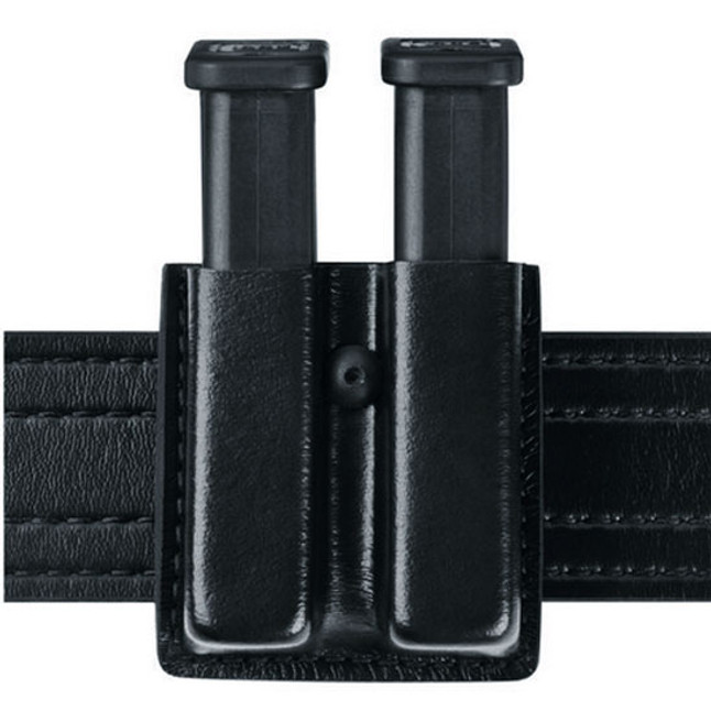 Safariland 79 Slimline Open Top Double Magazine Pouch Size Group 1 for Glock 20, 21, 41 STX Plain Finish Black 79-383-41 [FC-781602483834]