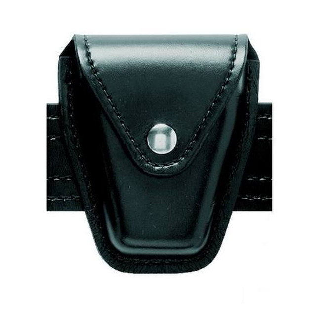 Safariland Model 190 Handcuff Case Chain Brass Snap Plain Black [FC-781602046091]