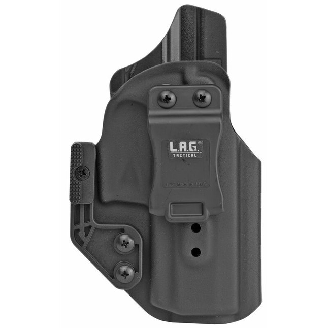 LAG Tactical Appendix MK II Series IWB Holster for Glock 19/23/32 Compact Models Right Hand Draw Kydex Construction Matte Black Finish [FC-811256027518]