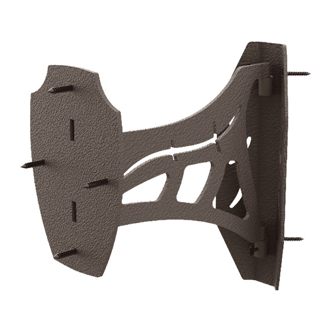 Skullhooker Corner Shoulder Trophy Mount for Small/Medium Size Game Steel Robust Brown [FC-888151030394]