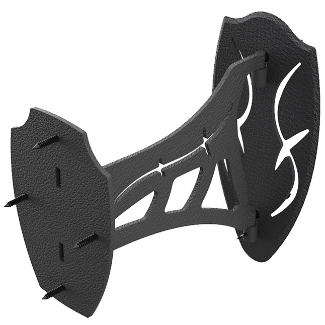 Skullhooker Single Shoulder Mount Fits Small to Medium Size Game Steel Black [FC-SKH-SSM]