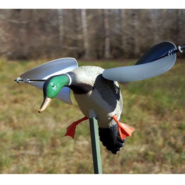 MOJO Outdoors Duck Decoy Wind-Powered Spinning Wing Mallard [FC-816740002002]