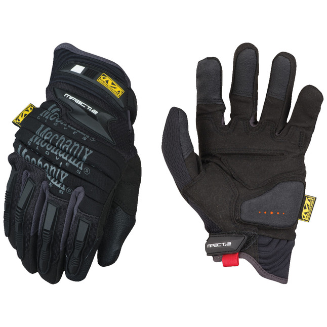 Mechanix Wear M-Pact 2 Gloves Size Small Synthetic Black [FC-781513103685]