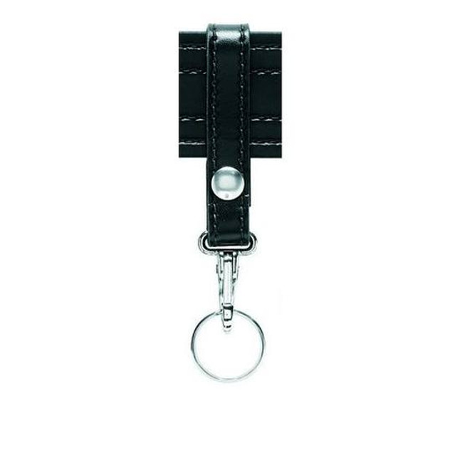 Safariland Model 169S Key Ring Snap Holder Chrome Snap Basket Weave Black [FC-781602045094]