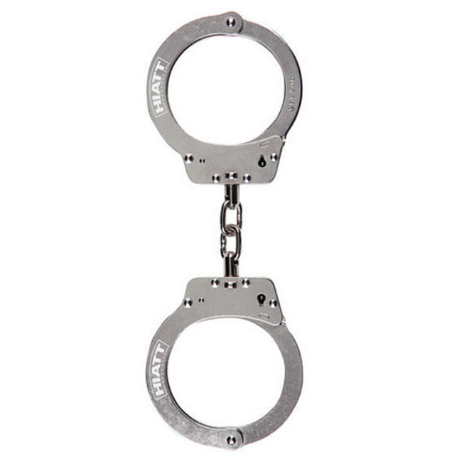 Hiatt Handcuff 2010H Standard Chain Style Handcuffs Nickel 2010-H [FC-792298013304]