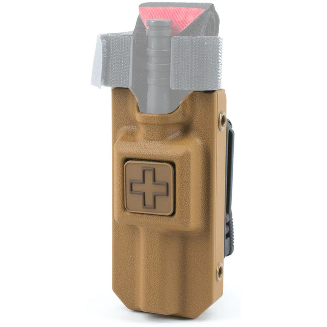 Eleven 10 RIGID TQ Case Fits CAT Gen 7 MOLLE Clip Polymer Coyote [FC-840222600233]