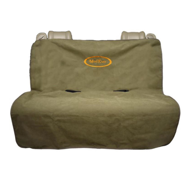Mud River Two Barrel Double Seat Cover With Seat Belt Openings Standard Taupe [FC-789816110850]