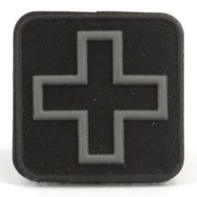 Eleven 10 Cross Patch 1" x 1" PVC Black/Grey [FC-840222607966]