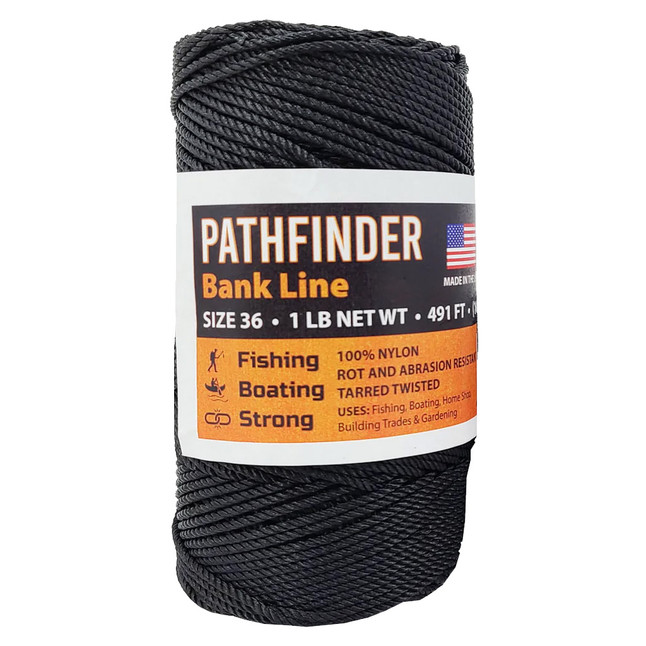 Pathfinder #36 Bank Line 340 lbs Test 490' Spool [FC-817414017612]