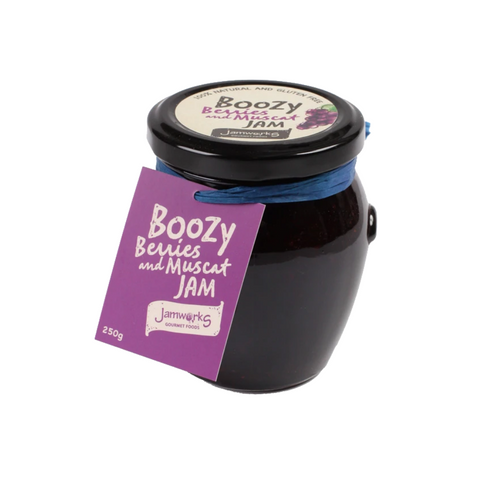 Boozy Jam Berries and Muscat - 250g Jamworks