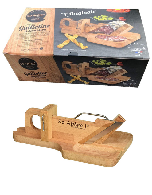 French Saucisson Guillotine Slicer L'originale French Saucisson Guillotine Slicer L'originale