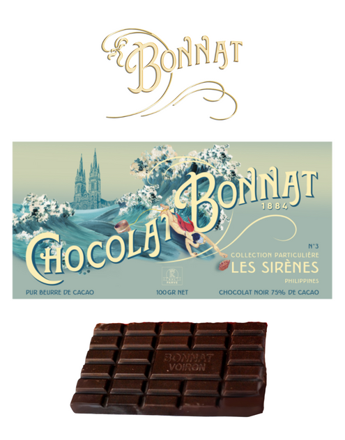 Bonnat Chocolat Les Sirènes 100g