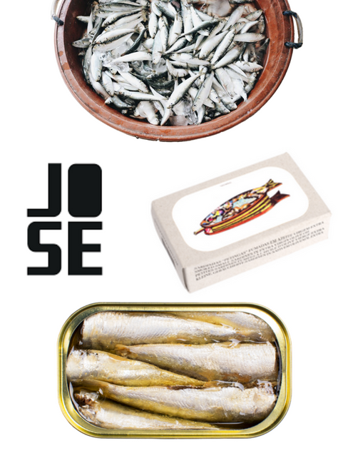 Jose Gourmet Smoked Small Sardines in Extra Virgin Olive Oil 90g