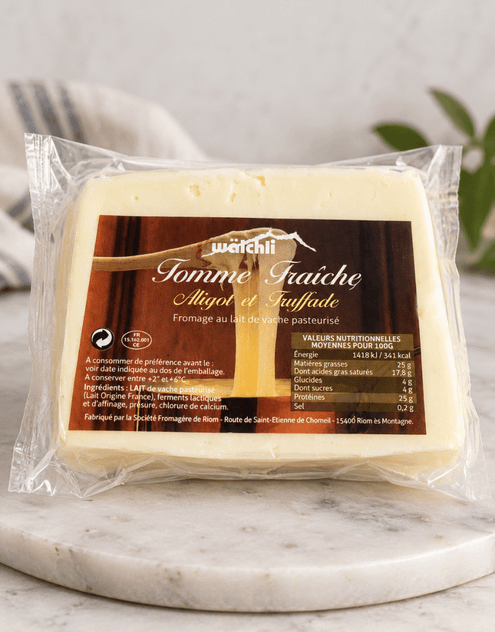 Tomme Fraîche for Aligot or Truffade 350g