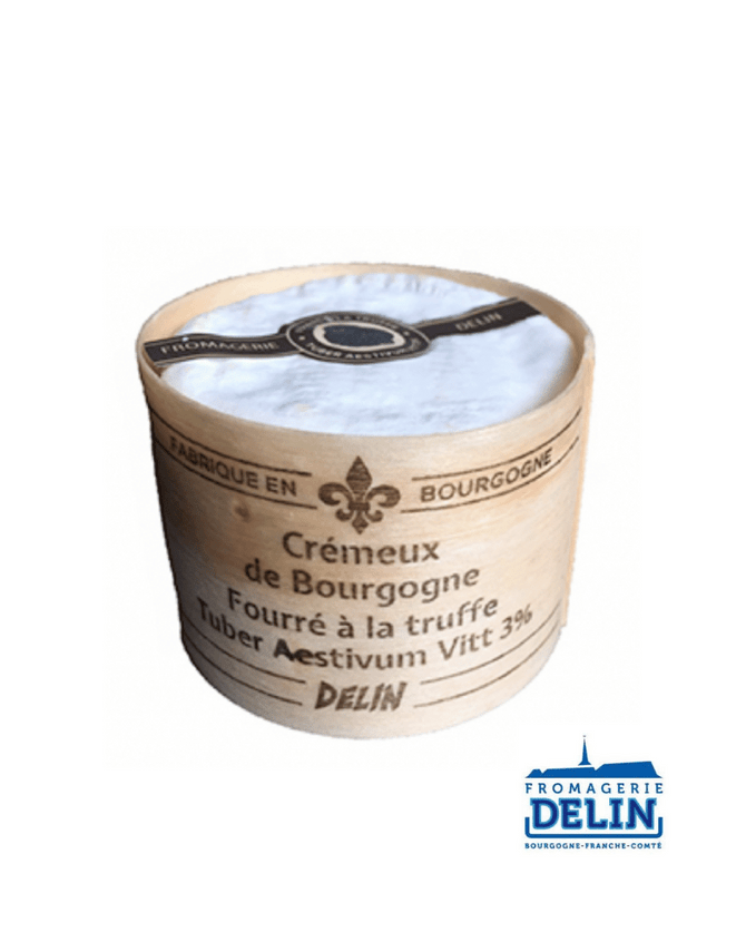 Cremeux de Bourgogne Truffle – Fromagerie Delin (100g)