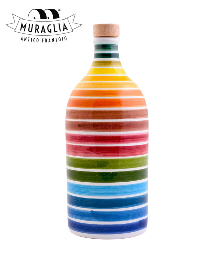 Muraglia – Coratina 500ml Orcio Rainbow Terracotta Bottle Muraglia – Coratina 500ml Orcio Rainbow Terracotta Bottle