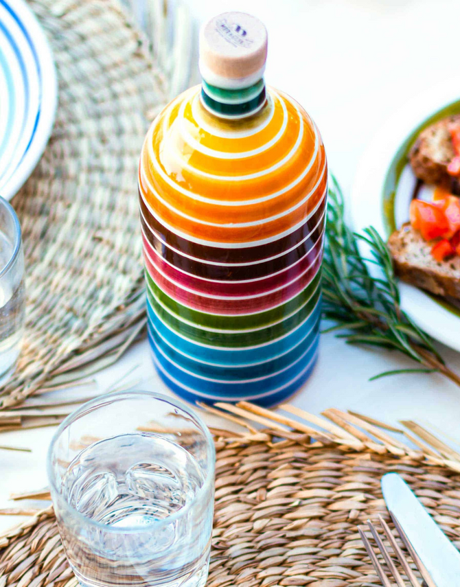 Muraglia – Coratina 500ml Orcio Rainbow Terracotta Bottle Muraglia – Coratina 500ml Orcio Rainbow Terracotta Bottle