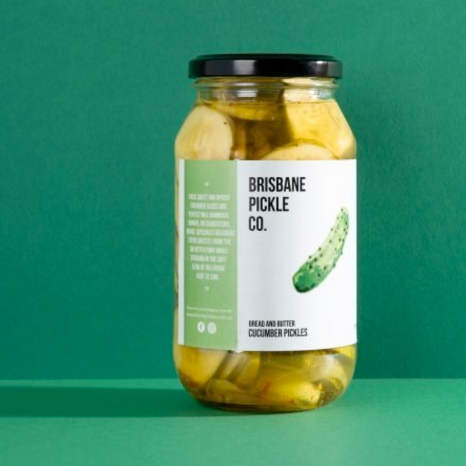 Bread & Butter Gherkin Brisbane Pickle Co