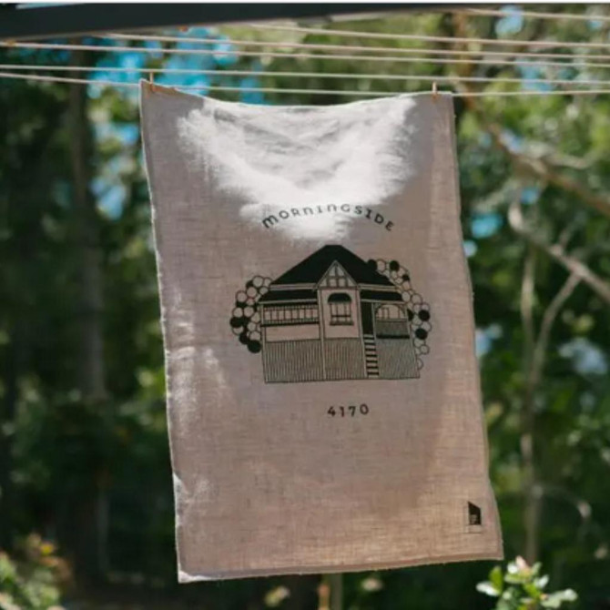 Suburb Linen Tea Towels