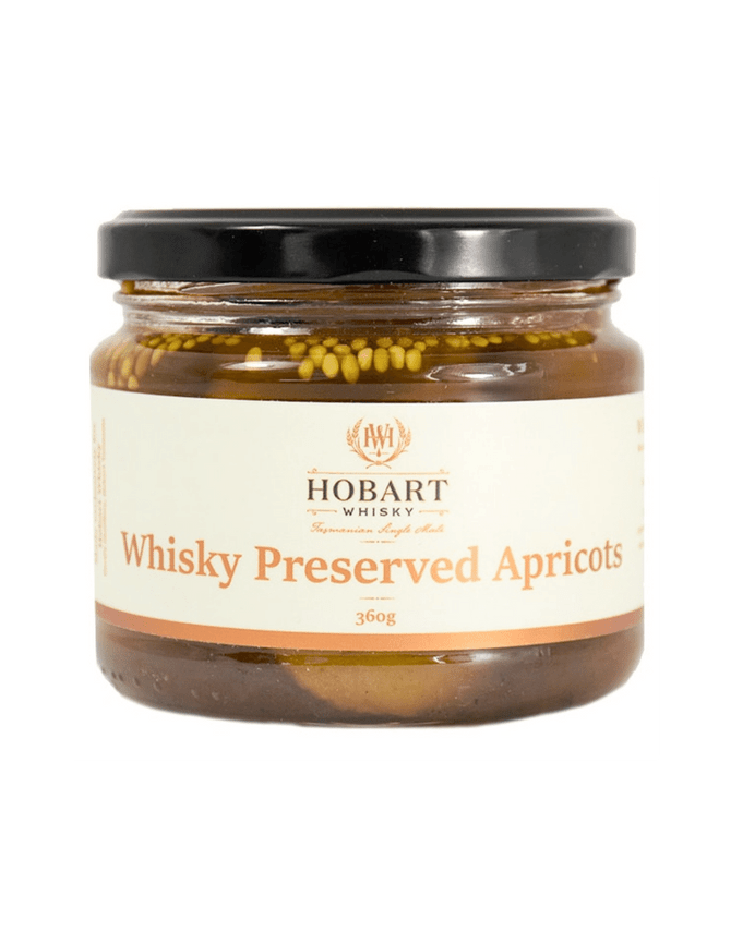 Whisky Preserved Apricots