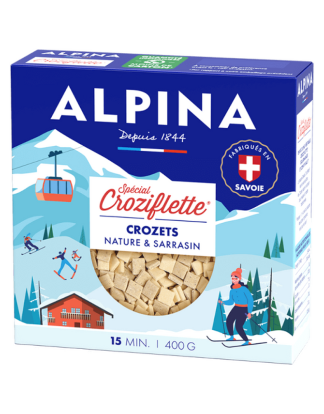 Crozets Sarrasin Buckwheat Alpina 400g