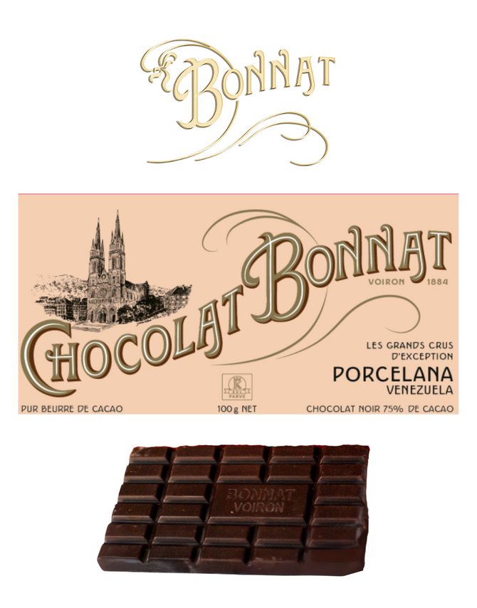 Bonnat Chocolat Grand Crus Porcelana 100g
