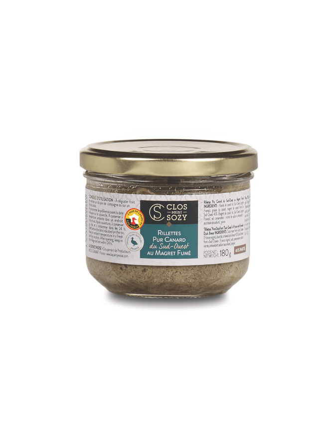 Duck Rillettes with Smoked Duck Breast 180g