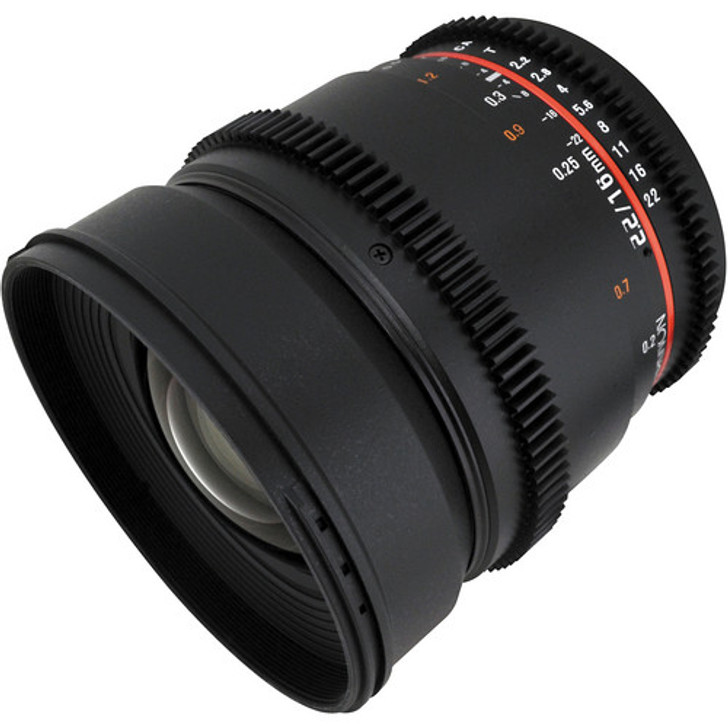 Rokinon 16mm T2.2 Cine Lens for Micro Four Thirds