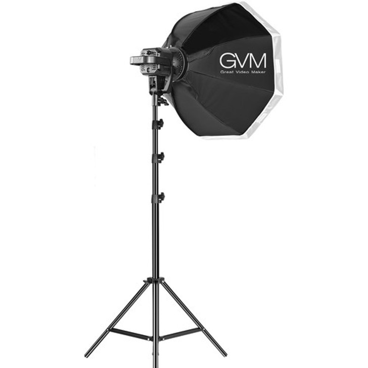 GVM LED Video Soft Light (Daylight-Balanced) LS-p80s LED 1-Light Kit with Softbox