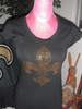 Gold Fleur De Lis Tshirt