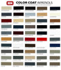 SEM Color Coat Color Chart