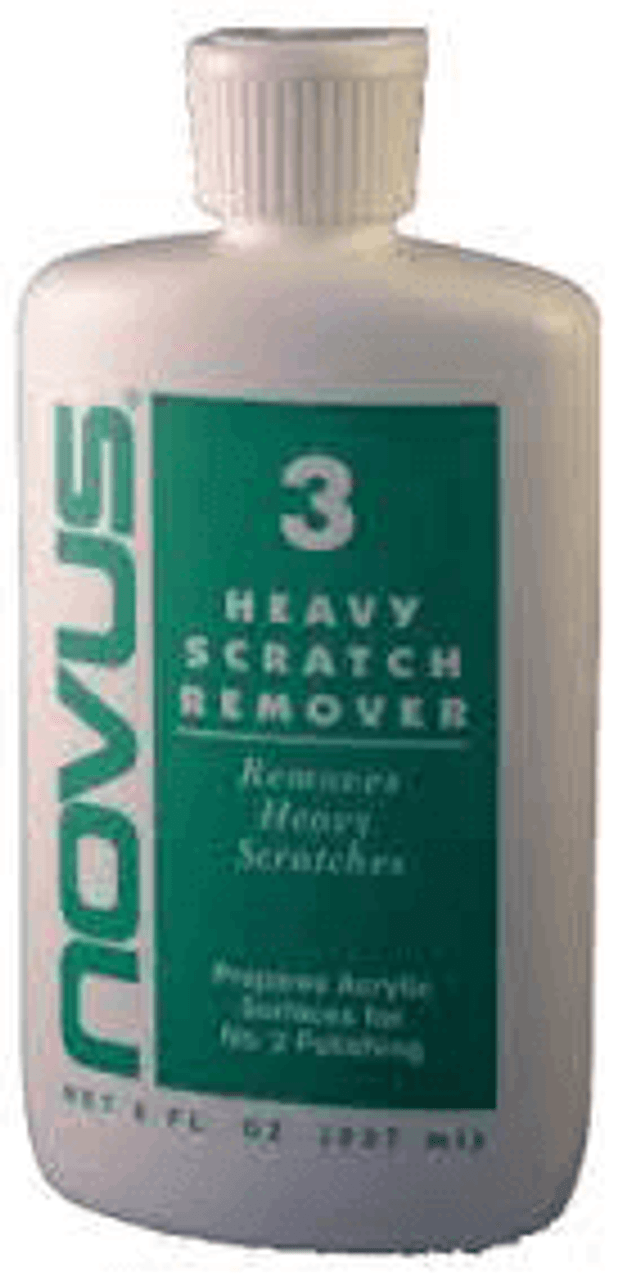 Novus Plastic Polish #3 Heavy Scratch Remover