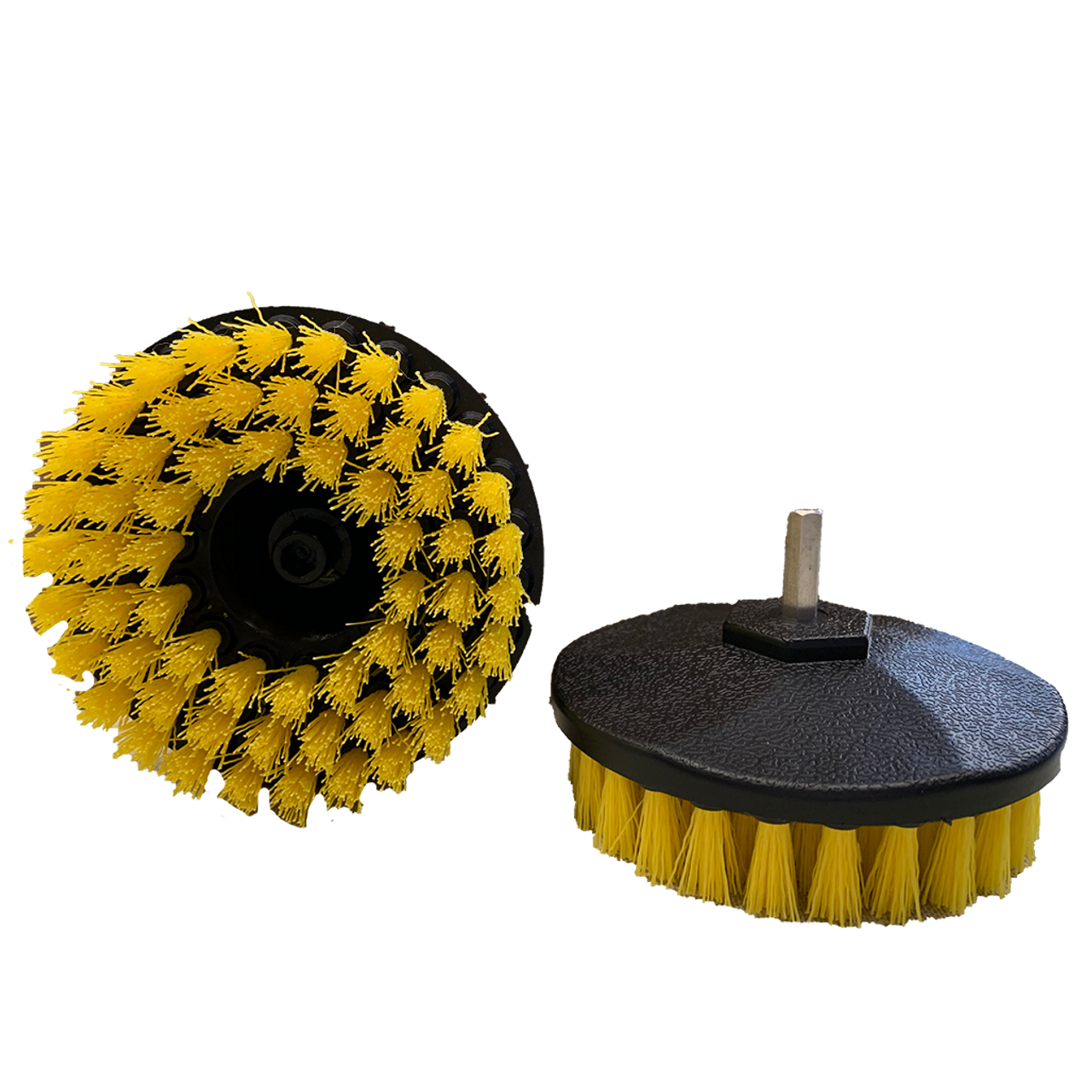 Drill Brush Pool & Marine Cleaning Kit Medium Stiff Nylon Bristles 2pc  B-S-40-QC-DB from Drill Brush - Acme Tools