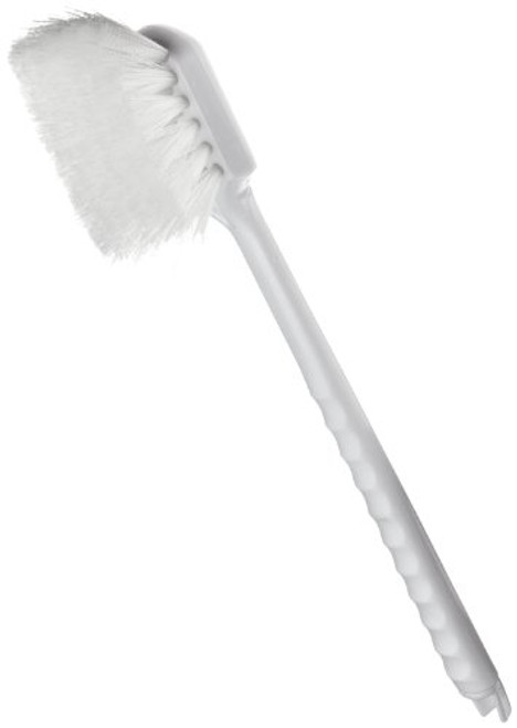 Magnolia Brush 8in White Nylon Utility Brush, Wind-lock