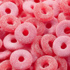 Fini Aros Gomitas de Frutilla, 500 g / 17.63 oz