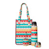 3-Piece Matero Set with Thermos, Matero Bag & Mate Gourd - Multicolor Design