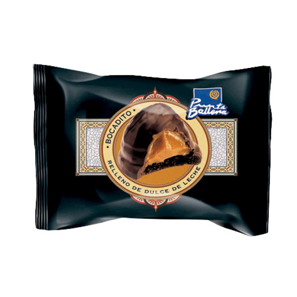 Punta Ballena Bocadito de Chocolate Relleno de Dulce de Leche, 27 g / 0.95 oz ea (box of 12 units)