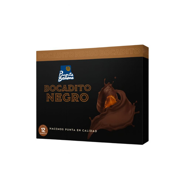 Punta Ballena Bocadito de Chocolate Relleno de Dulce de Leche, 27 g / 0.95 oz ea (box of 12 units)