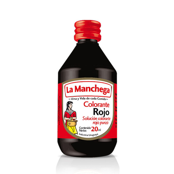 La Manchega Colorante para Repostería Color Rojo, 20 ml / 0.67 oz