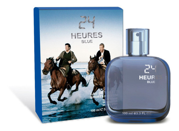 Heures Blue Eau De Toilette Sports Parfum, 100 ml / 3.3 oz fl