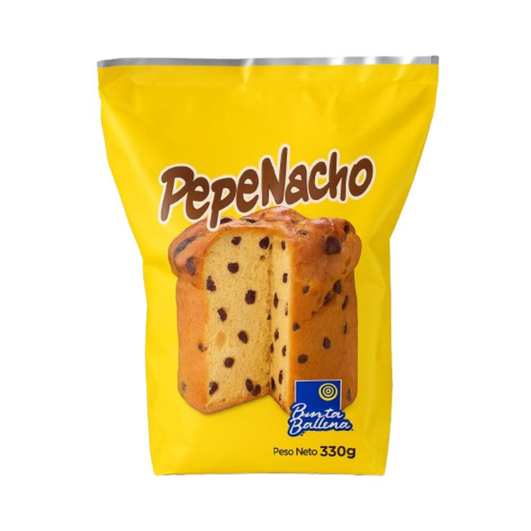 Punta Ballena Pepenacho Christmas Panettone Pan Dulce with Chocolate Chips, 330 g / 11.64 oz Punta Ballena Pepenacho Christmas Panettone Pan Dulce with Chocolate Chips, 330 g / 11.64 oz