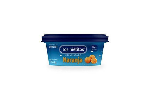 Los Nietitos Mermelada de Naranja Clásica Classic Orange Marmalade, 250 g / 8.8 oz